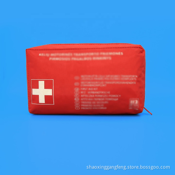 Shaoxing factory emergency medical home use survival outdoor nylon cloth fist aid kit bags